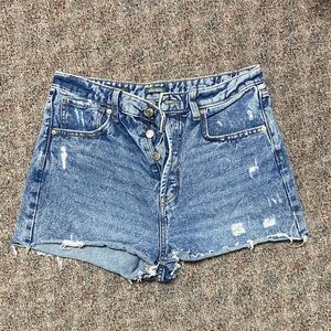 Wild Fable Distressed Blue Jean Shorts